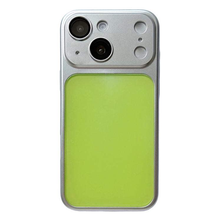 For iPhone 15 Laser Colorful PC + TPU Shockproof Phone Case