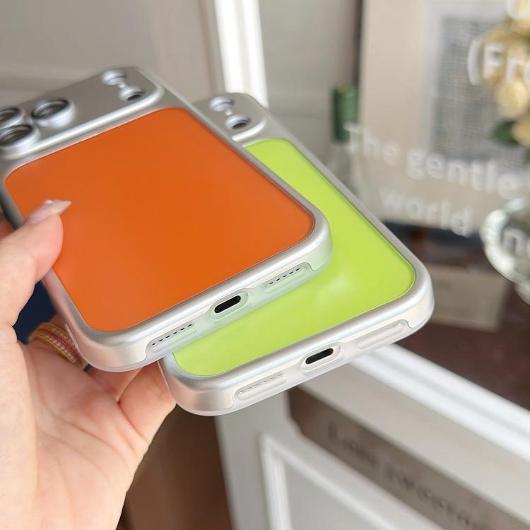 For iPhone 15 Laser Colorful PC + TPU Shockproof Phone Case