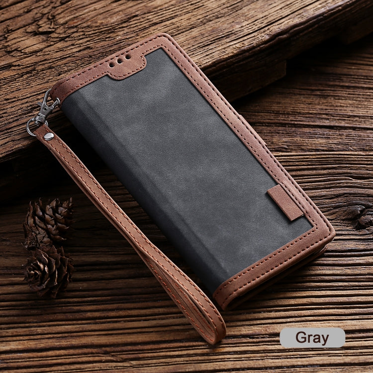 For Samsung Galaxy S20 FE Retro Splicing Horizontal Flip Leather Case with Card Slots & Holder & Wallet