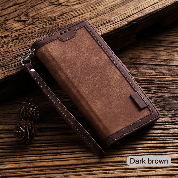 For Samsung Galaxy S20 FE Retro Splicing Horizontal Flip Leather Case with Card Slots & Holder & Wallet