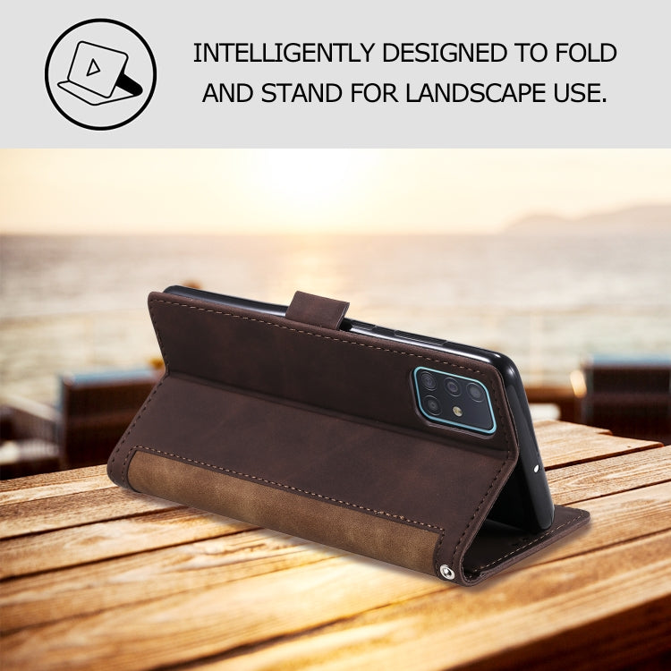 For Samsung Galaxy S20 FE Retro Splicing Horizontal Flip Leather Case with Card Slots & Holder & Wallet