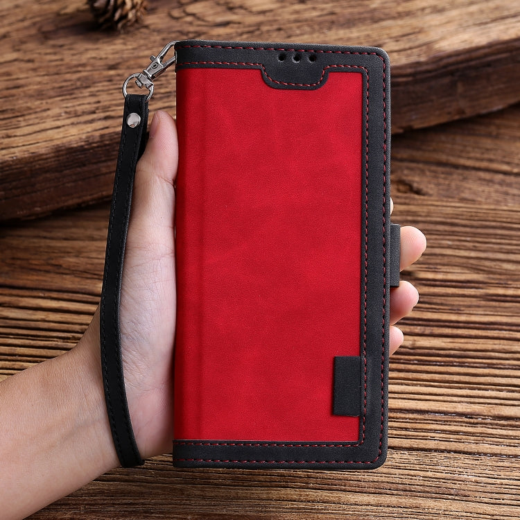 For Samsung Galaxy S20 FE Retro Splicing Horizontal Flip Leather Case with Card Slots & Holder & Wallet