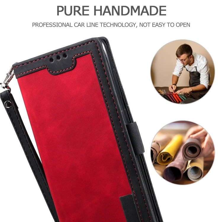 For Samsung Galaxy S20 FE Retro Splicing Horizontal Flip Leather Case with Card Slots & Holder & Wallet