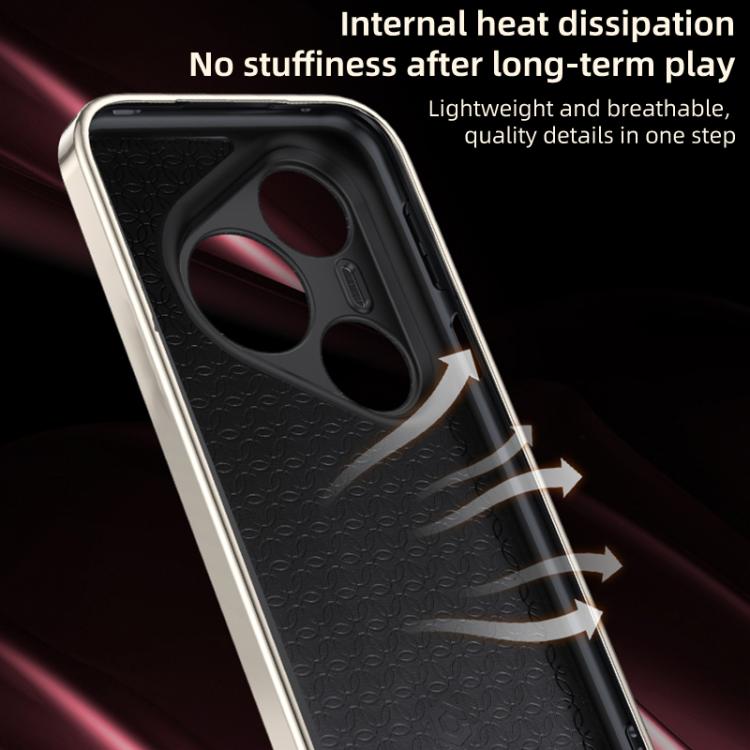 For Huawei Pura 90 Pro Max Skin Feel Leather Texture Cooling Phone Case