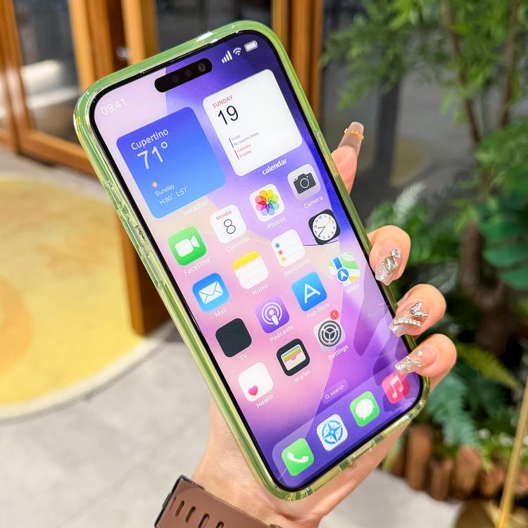 For iPhone 17 Pro Max Precise Hole Shockproof Magnetic TPU Hybrid Acrylic Transparent Phone Case