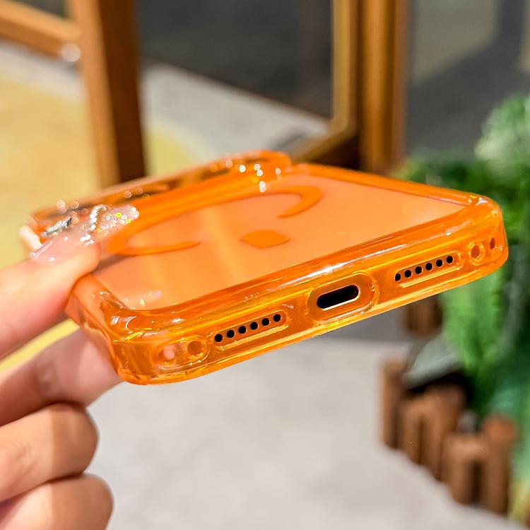 For iPhone 17 Pro Max Precise Hole Shockproof Magnetic TPU Hybrid Acrylic Transparent Phone Case