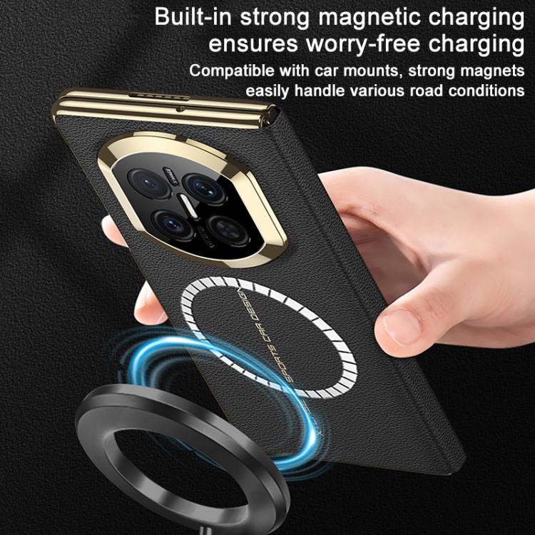 For Huawei Mate X7 GKK Magnetic Full Cover Flip Phone Case