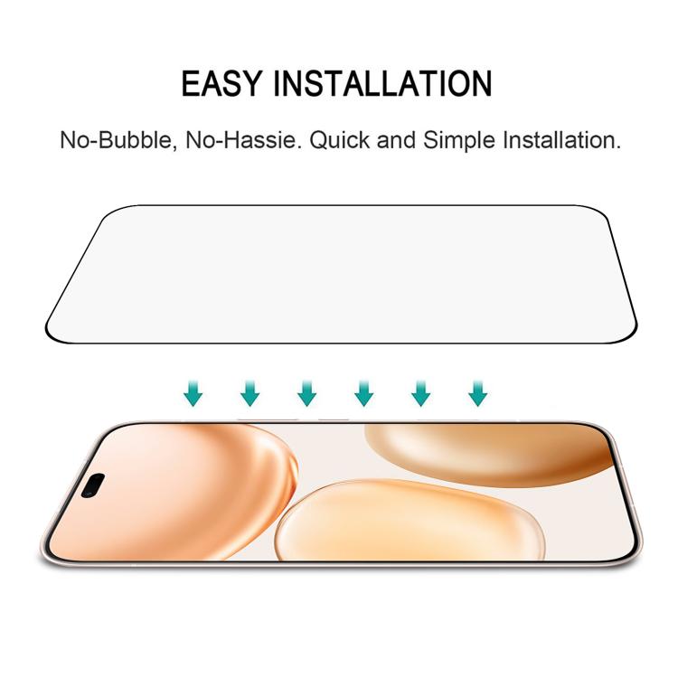 For Honor Play 11 Plus 5G High Aluminum Full Screen Silk Printing Tempered Glass Film