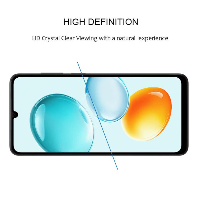 For Honor Play 11C 5G High Aluminum Full Screen Silk Printing Tempered Glass Film
