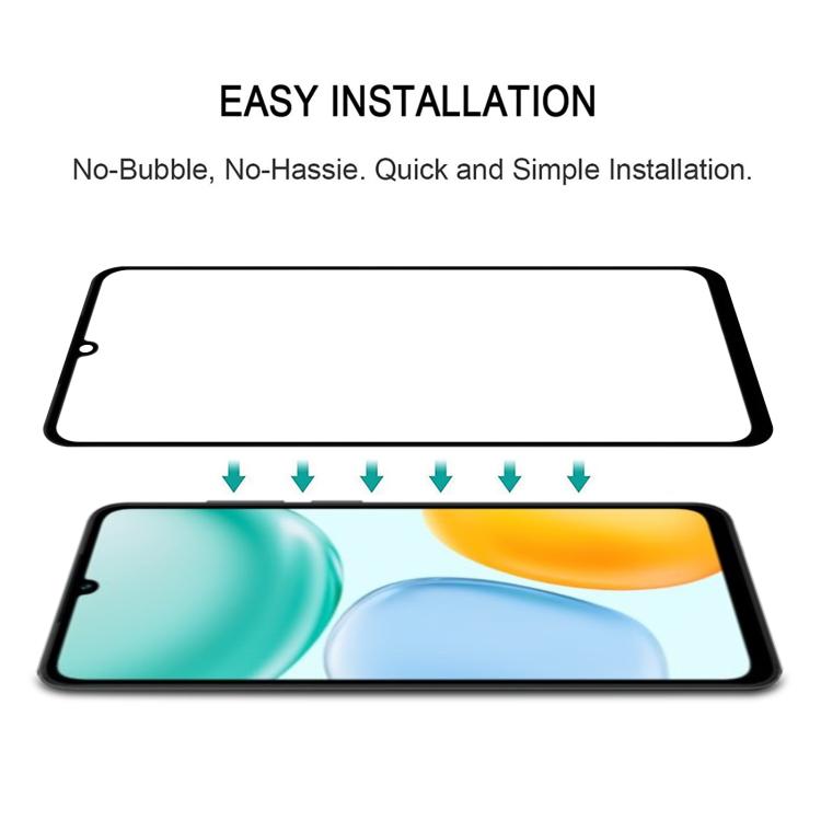 For Honor Play 70C 4G High Aluminum Full Screen Silk Printing Tempered Glass Film