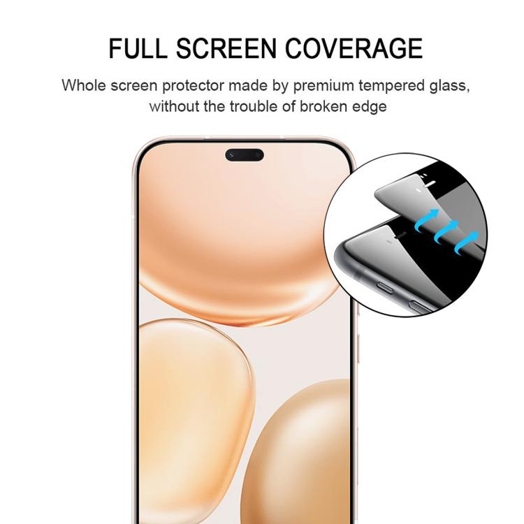 For Honor Play 11 Plus 5G 25pcs High Aluminum Full Screen Silk Printing Tempered Glass Film