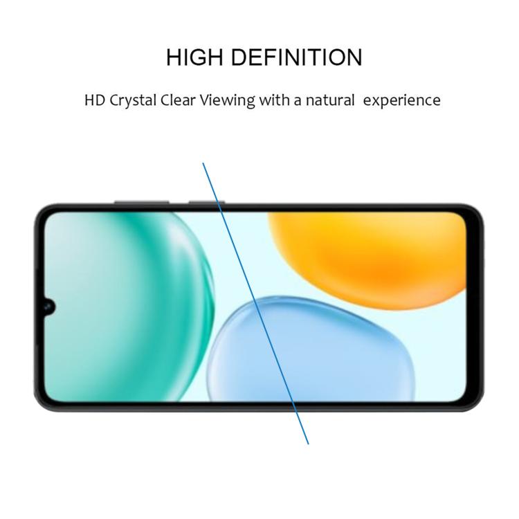 For Honor Play 70C 4G 25pcs High Aluminum Full Screen Silk Printing Tempered Glass Film