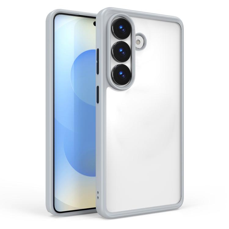 For Galaxy S26+ 5G Skin Feel Series Matte Color Contrast PC Hybrid TPU Phone Case