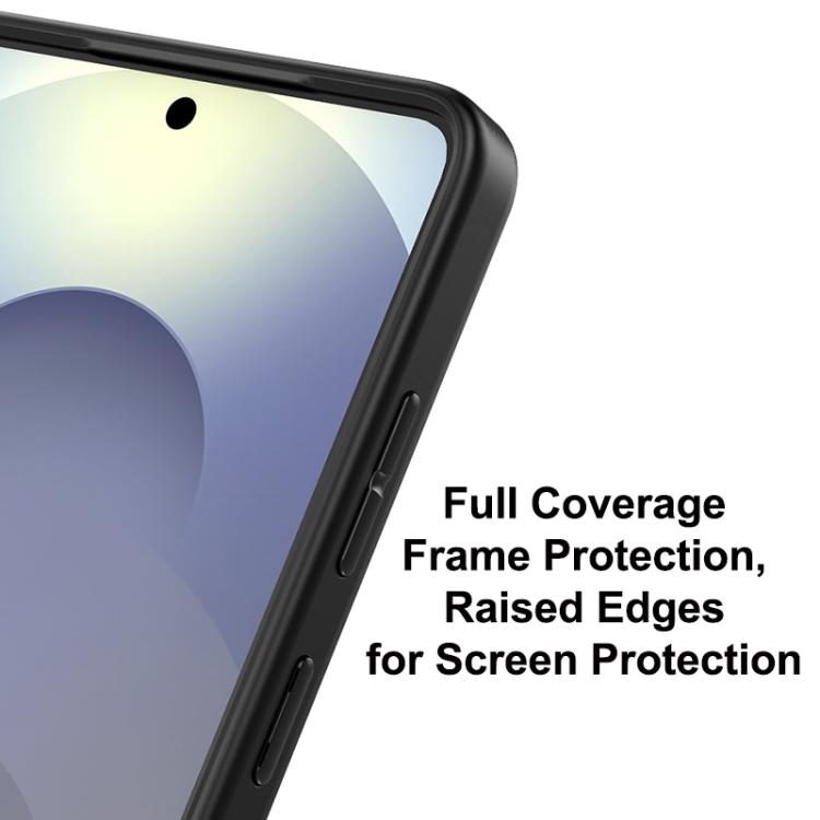 For Galaxy S26+ 5G Skin Feel Series Matte Color Contrast PC Hybrid TPU Phone Case
