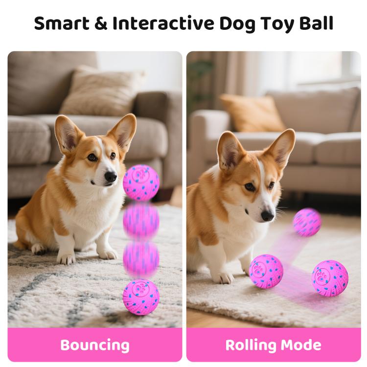 O18 Smart Automatic Pet Toy Ball Dog Training, Diameter 80mm