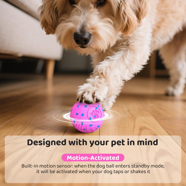 O18 Smart Automatic Pet Toy Ball Dog Training, Diameter 80mm