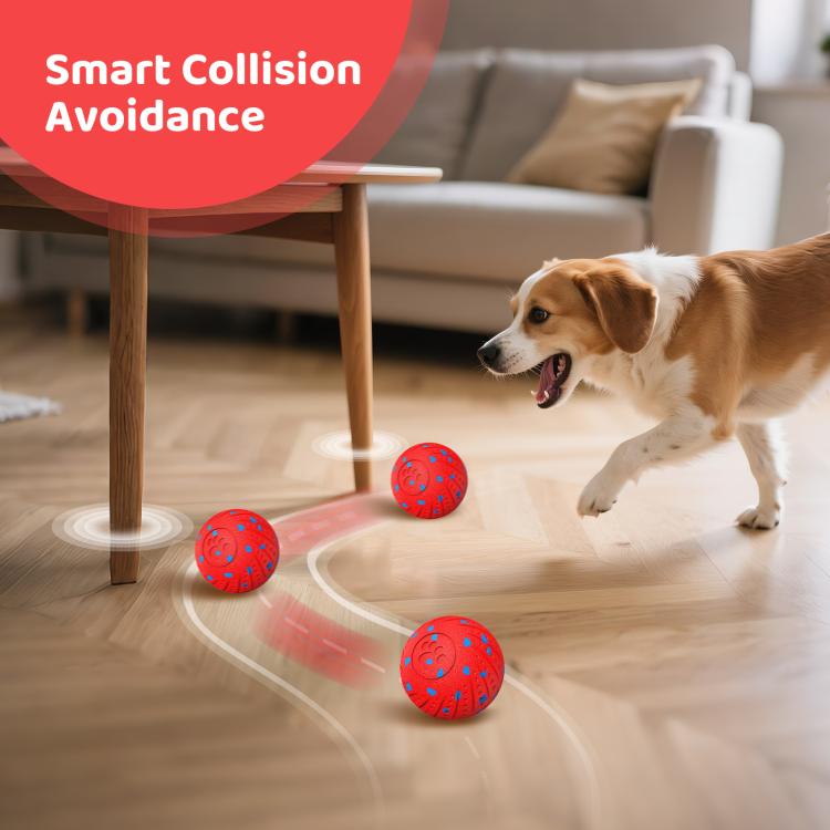 O18 Smart Automatic Pet Toy Ball Dog Training, Diameter 80mm