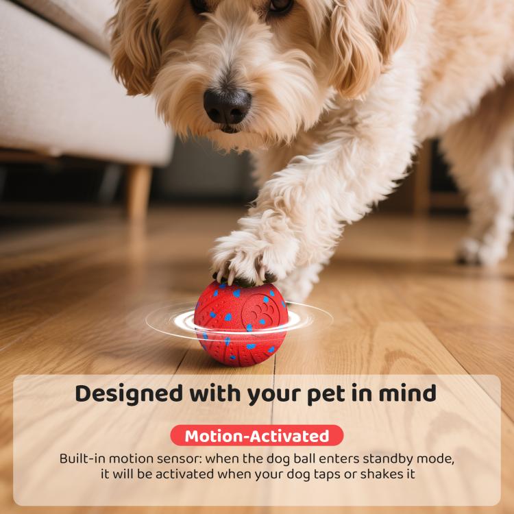 O18 Smart Automatic Pet Toy Ball Dog Training, Diameter 80mm