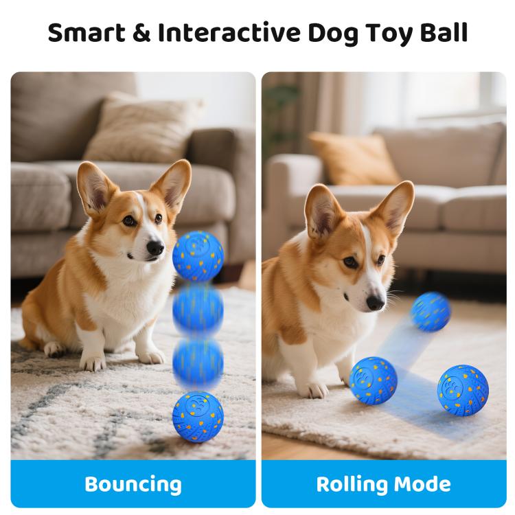 O18 Smart Automatic Pet Toy Ball Dog Training, Diameter 80mm