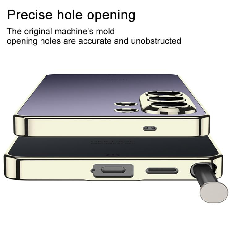 For Samsung Galaxy S26 Ultra 5G GKK Electroplated AG Smart Backlit Phone Case