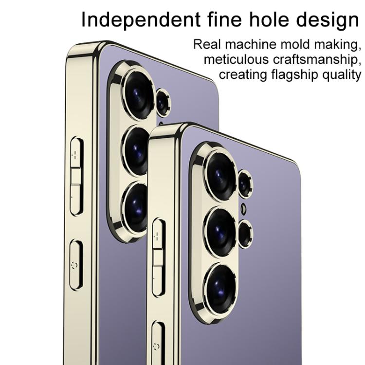 For Samsung Galaxy S26 Ultra 5G GKK Electroplated AG Smart Backlit Phone Case