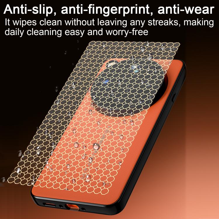 For OPPO Find X9 Ultra 5G Woven Leather Series Brushed Magnetic Phone Case