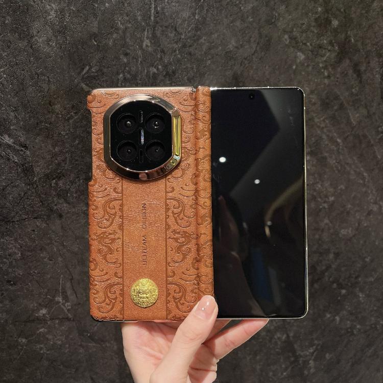 For Huawei Mate X7 God of Wealth Pattern Shockproof Phone Case
