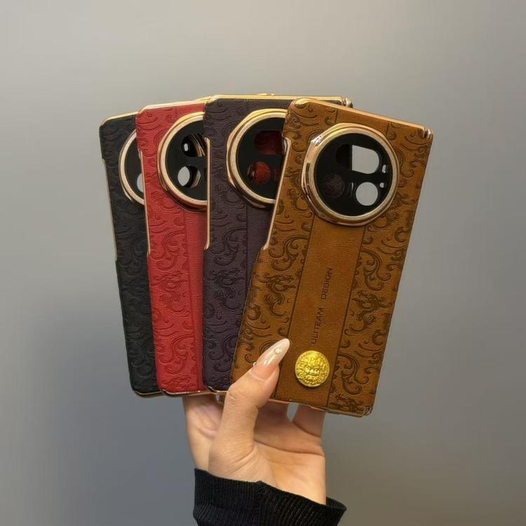 For Honor Magic V5 God of Wealth Pattern Shockproof Phone Case