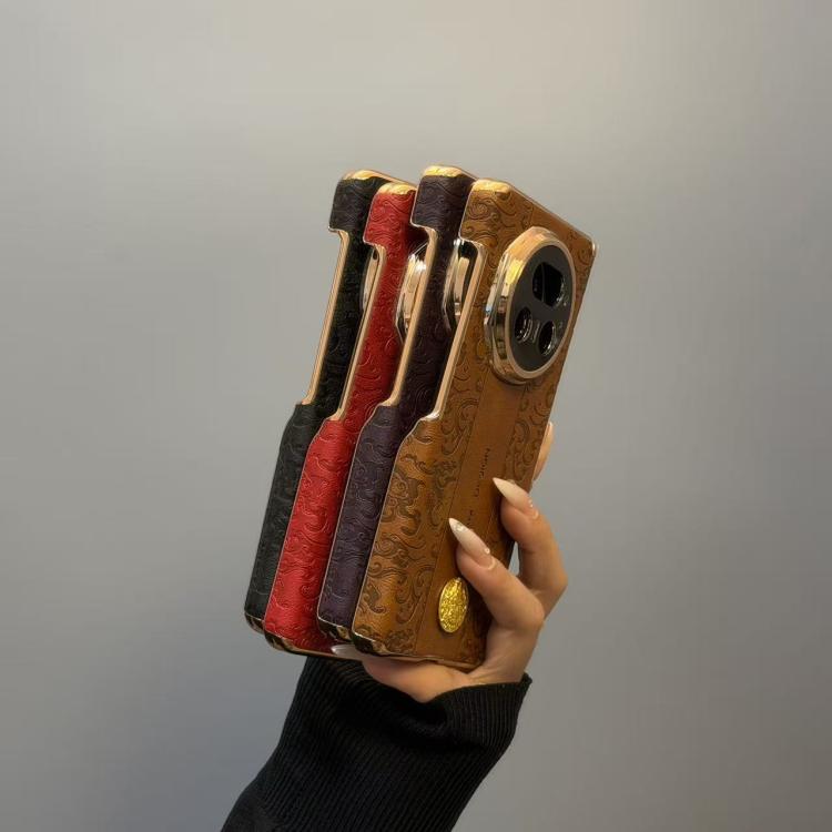 For Honor Magic V5 God of Wealth Pattern Shockproof Phone Case