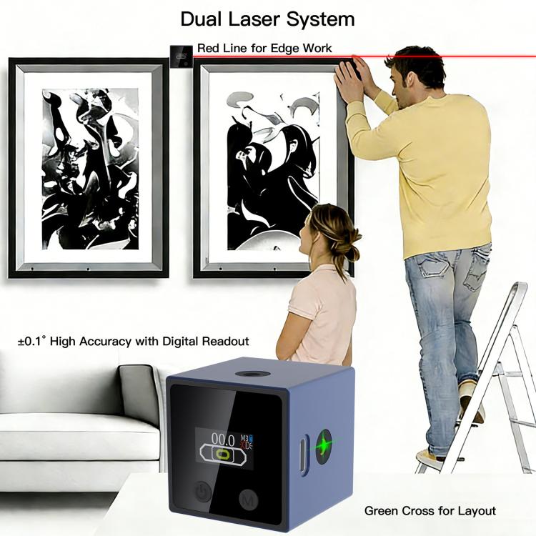LT10 Multifunctional Mini Smart Laser Level & Digital Angle Finder