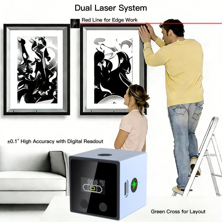LT10 Multifunctional Mini Smart Laser Level & Digital Angle Finder