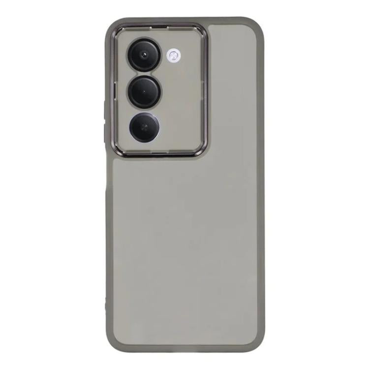 For Redmi 15 5G / 4G EU 171mm WANLONFENG Electroplated Frame Translucent TPU Phone Case with Screen Film