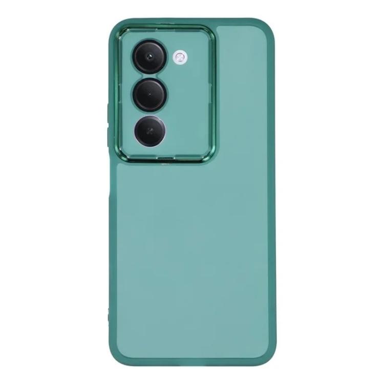For Redmi 15 5G / 4G EU 171mm WANLONFENG Electroplated Frame Translucent TPU Phone Case with Screen Film