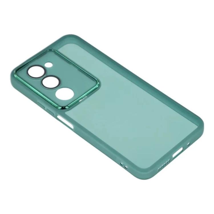 For Redmi 15 5G / 4G EU 171mm WANLONFENG Electroplated Frame Translucent TPU Phone Case with Screen Film