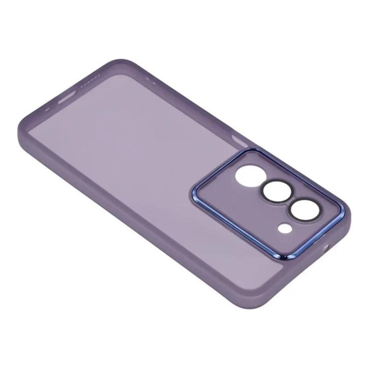 For Redmi 15 5G / 4G EU 171mm WANLONFENG Electroplated Frame Translucent TPU Phone Case with Screen Film