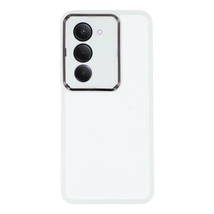 For Redmi 15 5G Global/15 4G SEA 169.5mm WANLONFENG Electroplated Frame Translucent TPU Phone Case with Screen Film