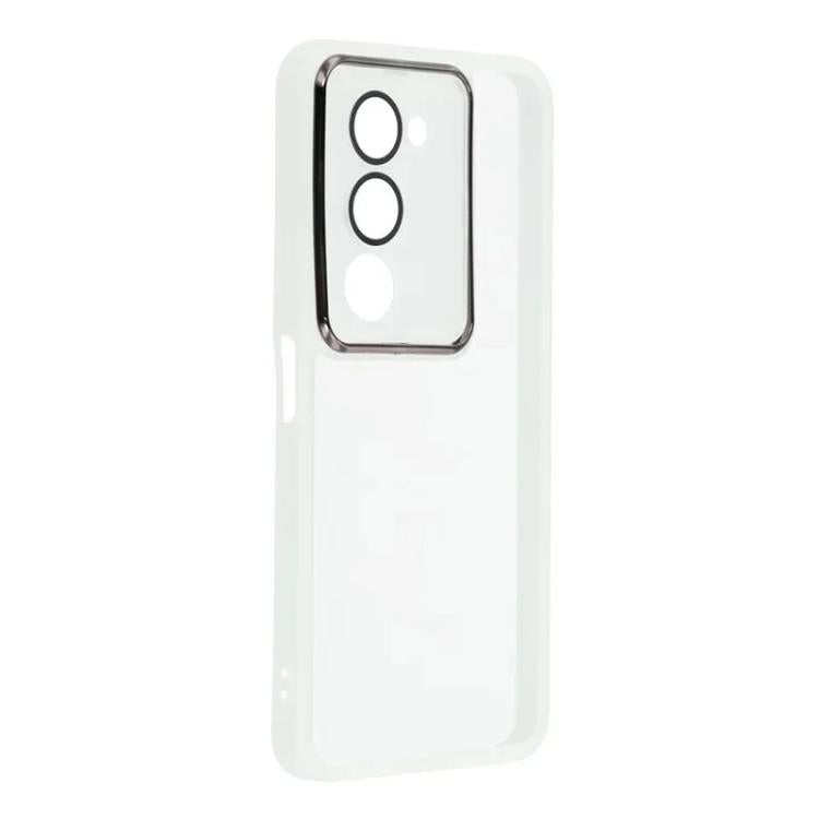 For Redmi 15 5G Global/15 4G SEA 169.5mm WANLONFENG Electroplated Frame Translucent TPU Phone Case with Screen Film
