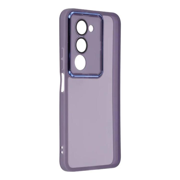 For Redmi 15 5G Global/15 4G SEA 169.5mm WANLONFENG Electroplated Frame Translucent TPU Phone Case with Screen Film