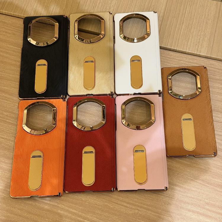 For Huawei Mate X5 Horsehair Pattern Rotating Stand Shockproof Phone Case
