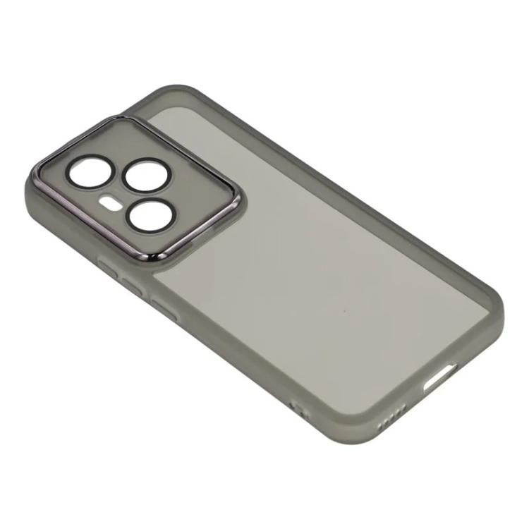 For Honor 400 Pro 5G Global 160.8mm WANLONFENG Electroplated Frame Translucent TPU Phone Case with Screen Film