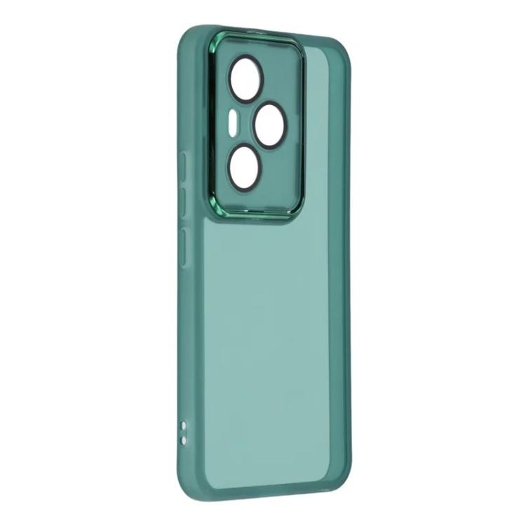 For Honor 400 Pro 5G Global 160.8mm WANLONFENG Electroplated Frame Translucent TPU Phone Case with Screen Film