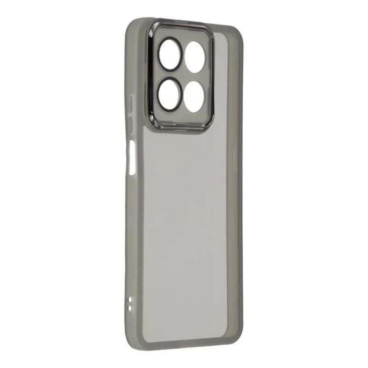 For Honor 400 Smart 5G / 4G / X7d 4G WANLONFENG Electroplated Frame Translucent TPU Phone Case with Screen Film