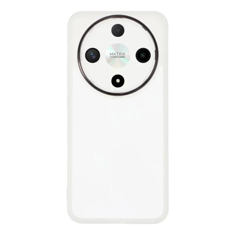 For Honor Magic8 Lite / X9d / X70 5G WANLONFENG Electroplated Frame Translucent TPU Phone Case with Screen Film