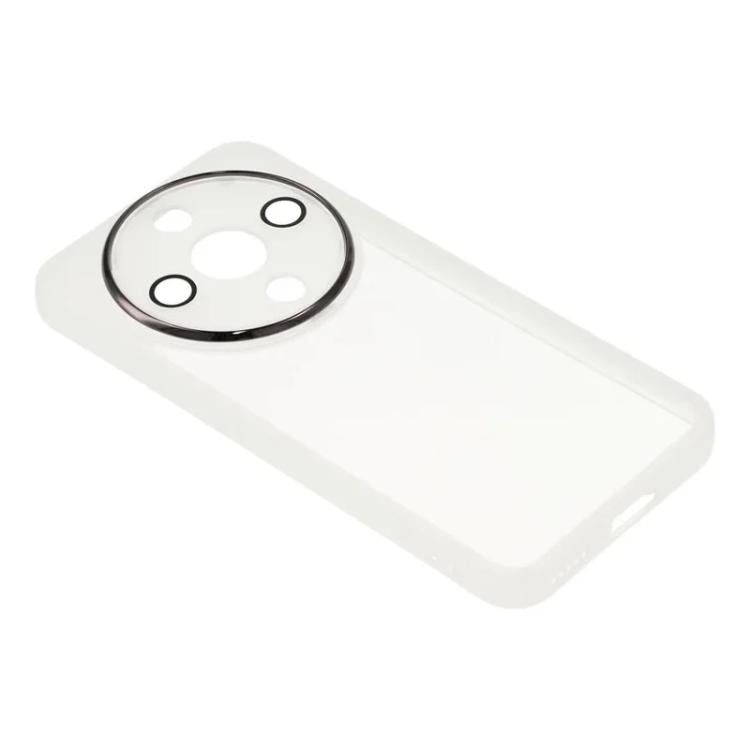 For Honor Magic8 Lite / X9d / X70 5G WANLONFENG Electroplated Frame Translucent TPU Phone Case with Screen Film