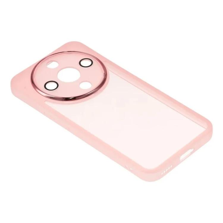 For Honor Magic8 Lite / X9d / X70 5G WANLONFENG Electroplated Frame Translucent TPU Phone Case with Screen Film