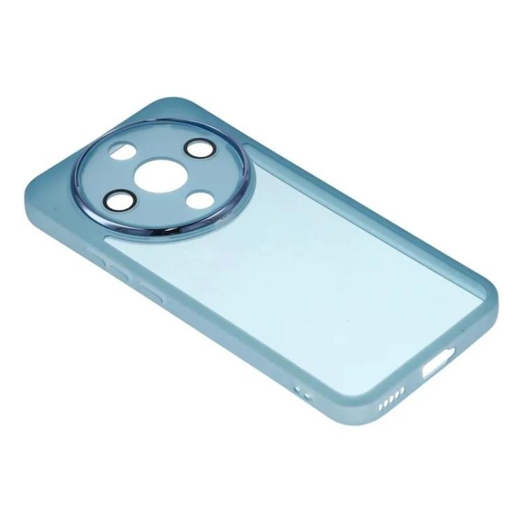 For Honor Magic8 Lite / X9d / X70 5G WANLONFENG Electroplated Frame Translucent TPU Phone Case with Screen Film