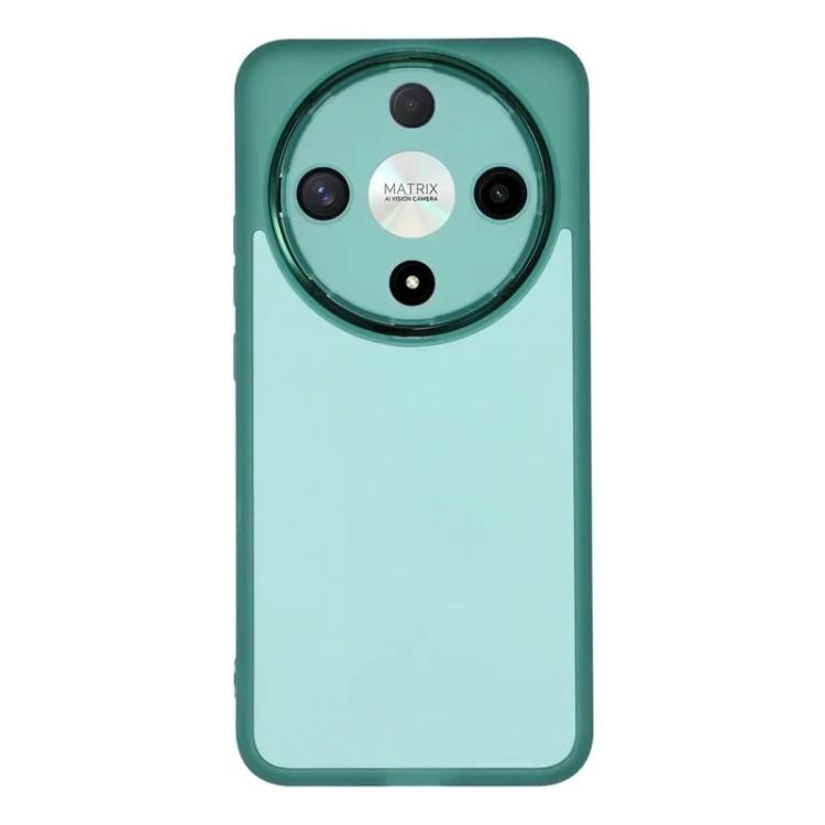 For Honor Magic8 Lite / X9d / X70 5G WANLONFENG Electroplated Frame Translucent TPU Phone Case with Screen Film