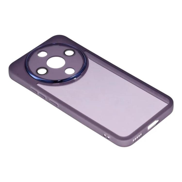 For Honor Magic8 Lite / X9d / X70 5G WANLONFENG Electroplated Frame Translucent TPU Phone Case with Screen Film