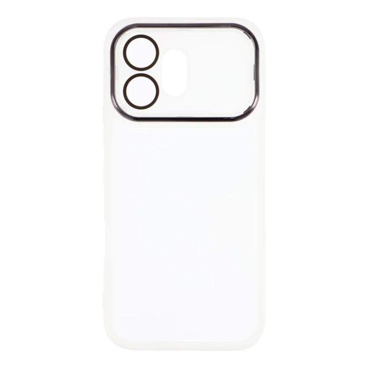 For Honor 600 Global WANLONFENG Electroplated Frame Translucent TPU Phone Case with Screen Film