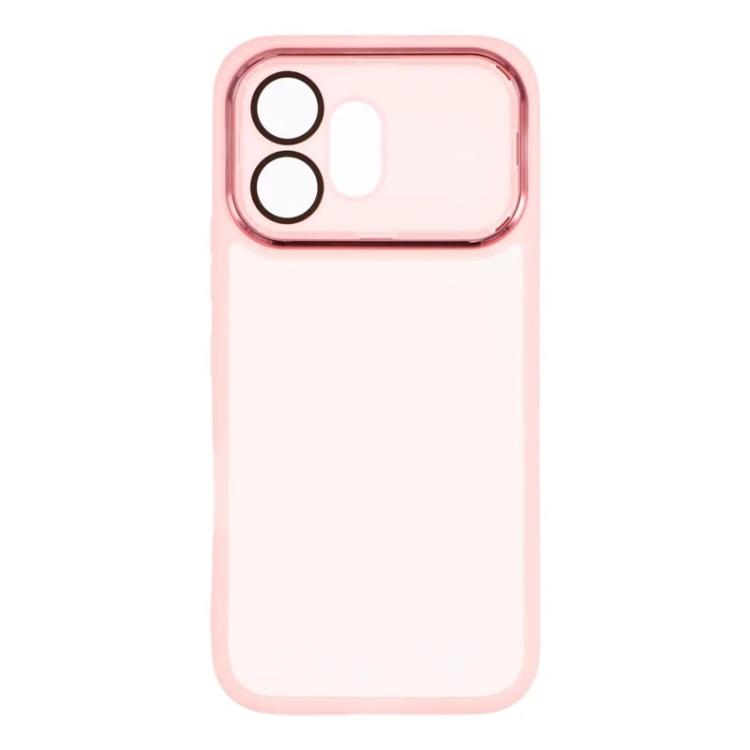 For Honor 600 Global WANLONFENG Electroplated Frame Translucent TPU Phone Case with Screen Film